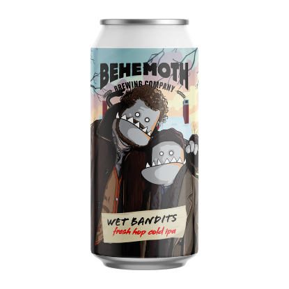 Picture of Behemoth Wet Bandits Fresh Hop Cold IPA Can 440ml
