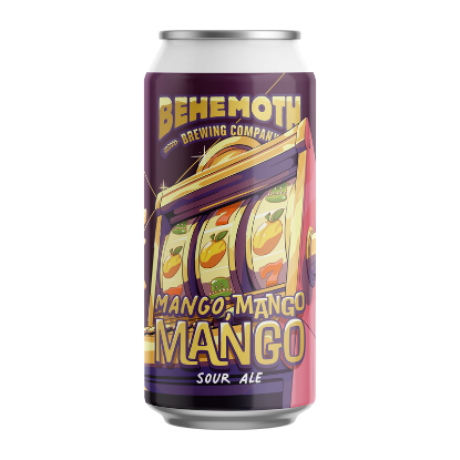 Picture of Behemoth Mango Mango Mango Sour Ale Can 440ml