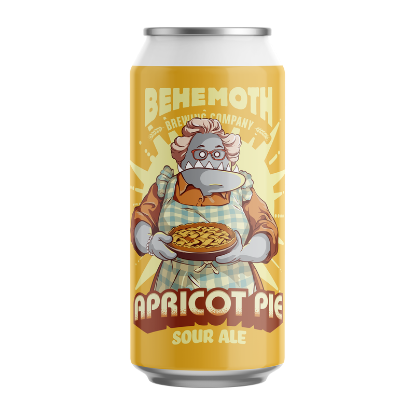 Picture of Behemoth Apricot Pie Sour Ale Can 440ml