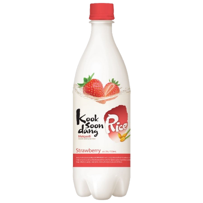 Picture of Kooksoondang Makgeolli Strawberry Rice Wine 750ml