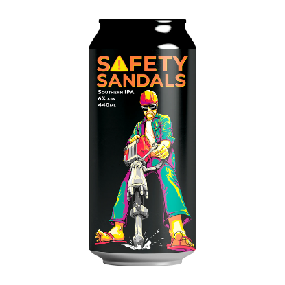 Picture of Double Vision Safety Sandals Southern IPA Can 440ml