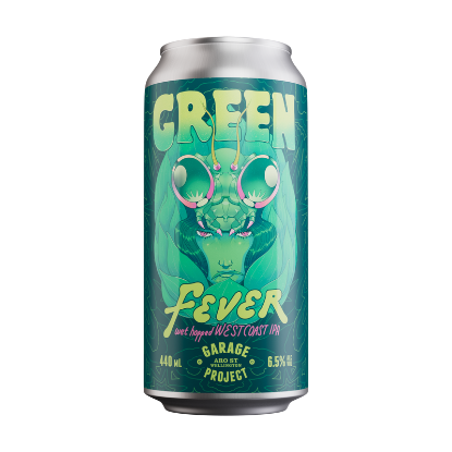 Picture of Garage Project Green Fever Wet Hopped West Coast IPA Can 440ml