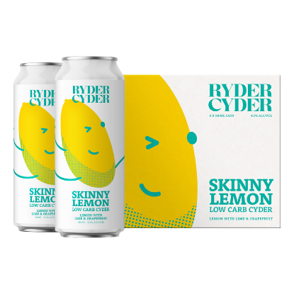 Picture of Ryder Cyder Skinny Lemon Low Carb Cyder Cans 6x330ml