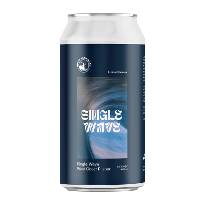 Picture of Mount Brewing Co. Single Wave West Coast Pilsner Can 440ml