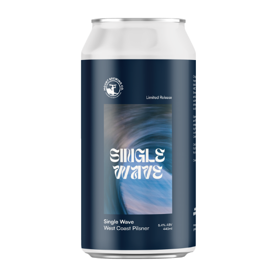 Picture of Mount Brewing Co. Single Wave West Coast Pilsner Can 440ml