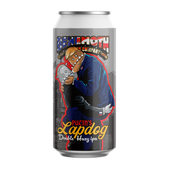 Picture of Behemoth Putin's Lapdog Double Hazy IPA Can 440ml