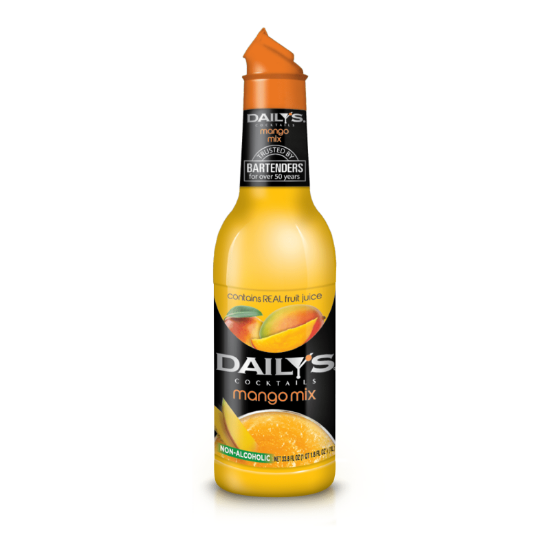 Picture of Daily's Cocktails Mango Mix Bottle 1 Litre