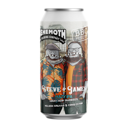 Picture of Behemoth Hazy Hop Buddies #42 Steve & James Can 440ml