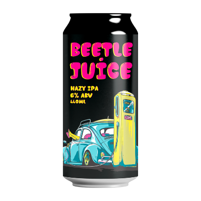 Picture of Double Vision Beetle Juice Hazy IPA Can 440ml