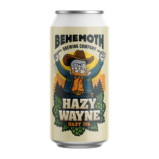 Picture of Behemoth Hazy Wayne IPA Can 440ml