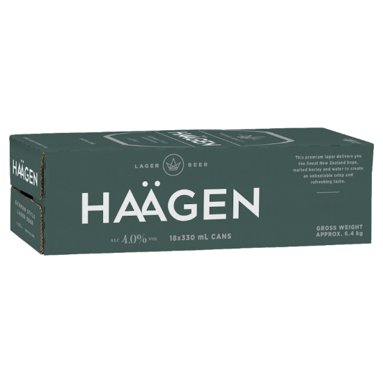 Picture of Haägen Lager Cans 18x330ml