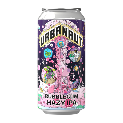 Picture of Urbanaut Bubblegum Hazy IPA Can 440ml