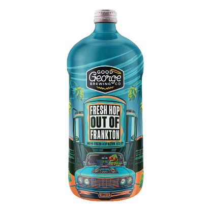 Picture of Good George Fresh Out of Frankton Fresh Hop NZIPA Bottle 946ml