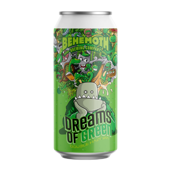 Picture of Behemoth Dreams of Green Double Hazy IPA Can 440ml