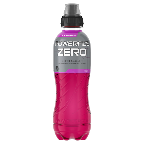 Picture of Powerade Zero Blackcurrant PET Bottle 750ml