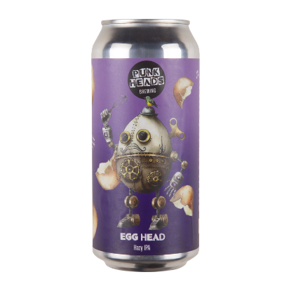Picture of Punk Heads Egg Head Hazy IPA Can 440ml