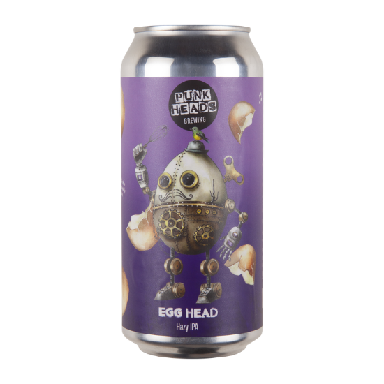 Picture of Punk Heads Egg Head Hazy IPA Can 440ml