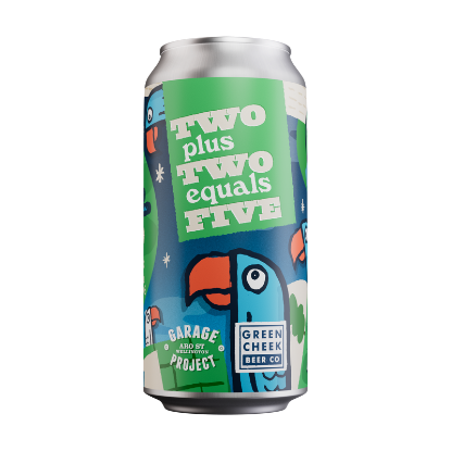 Picture of Garage Project x Green Cheek Two Plus Two Can 440ml