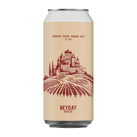 Picture of Heyday Beer Co. Merlot Sour Grape Ale Can 440ml
