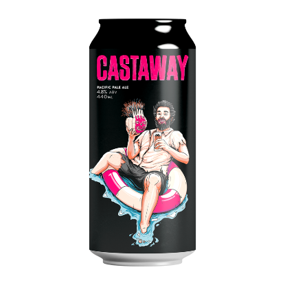 Picture of Double Vision Castaway Pacific Pale Ale Can 440ml