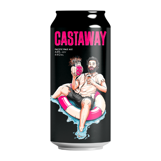 Picture of Double Vision Castaway Pacific Pale Ale Can 440ml