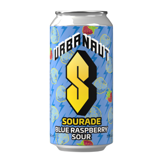 Picture of Urbanaut Sourade Blue Raspberry Sour Can 440ml