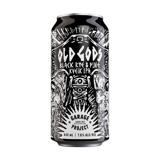 Picture of Garage Project Old Gods Black Rye IPA Can 440ml