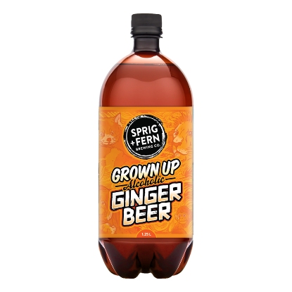 Picture of Sprig & Fern Grown Up Alcoholic Ginger Beer PET Bottle 1.25 Litre