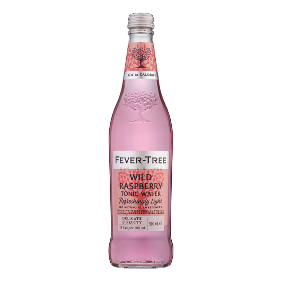 Picture of Fever-Tree Wild Raspberry Tonic Water Bottle 500ml