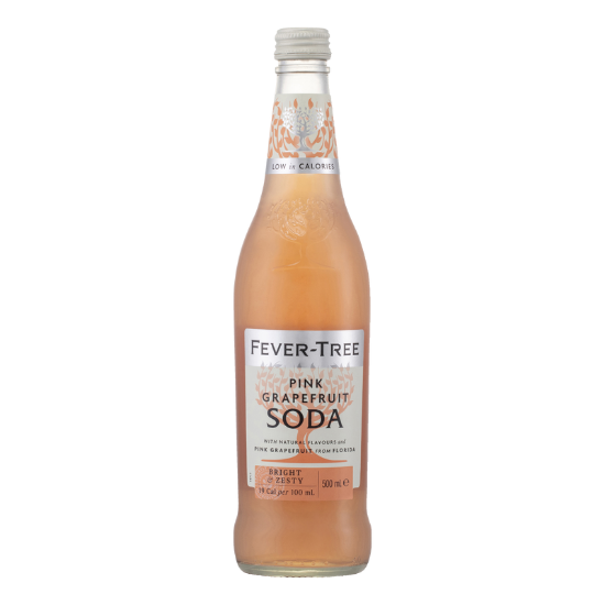 Picture of Fever-Tree Pink Grapefruit Soda Bottle 500ml