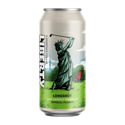 Picture of Liberty x Boneface Longshot Imperial Pilsner 25 Can 440ml