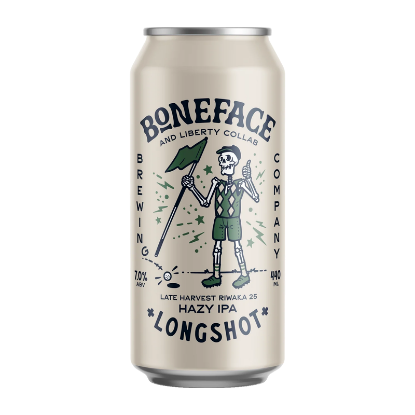 Picture of Boneface x Liberty Longshot Hazy IPA 25 Can 440ml