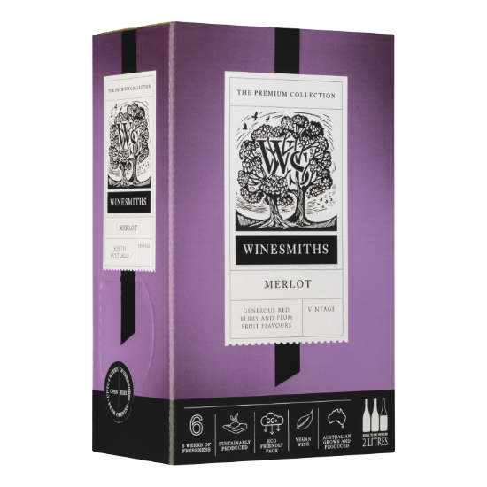 Picture of Winesmiths The Premium Collection Merlot Cask 2 Litre