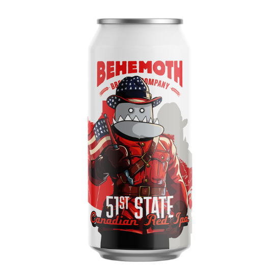 Picture of Behemoth 51st State Canadian Red IPA Can 440ml