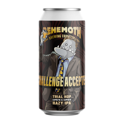 Picture of Behemoth Challenge Accepted Hazy IPA Can 440ml