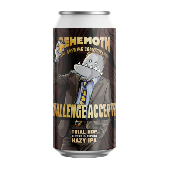 Picture of Behemoth Challenge Accepted Hazy IPA Can 440ml