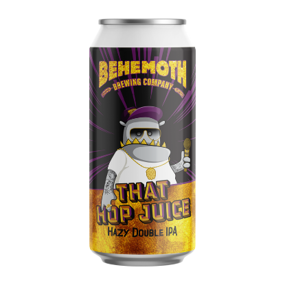Picture of Behemoth That Hop Juice Hazy Double IPA Can 440ml