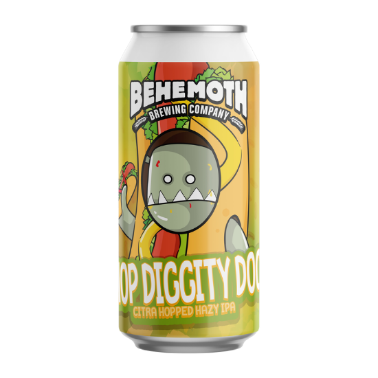 Picture of Behemoth Hop Diggity Dog Citra Hopped Hazy IPA Can 440ml