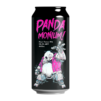 Picture of Double Vision Pandamonium Hazy Triple IPA Can 440ml