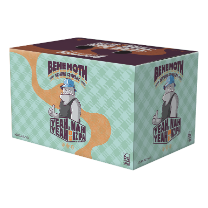 Picture of Behemoth Yeah, Nah, Yeah Non-Alcoholic NZ IPA Cans 6x330ml