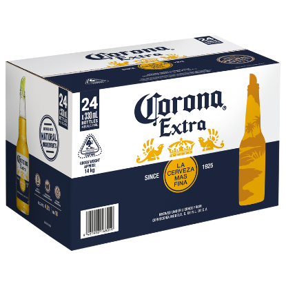 Picture of Corona Extra Bottles 24x330ml