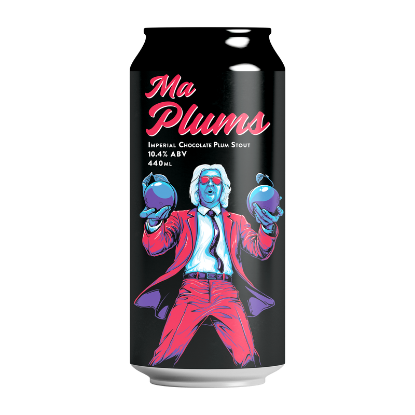 Picture of Double Vision Ma Plums Can 440ml