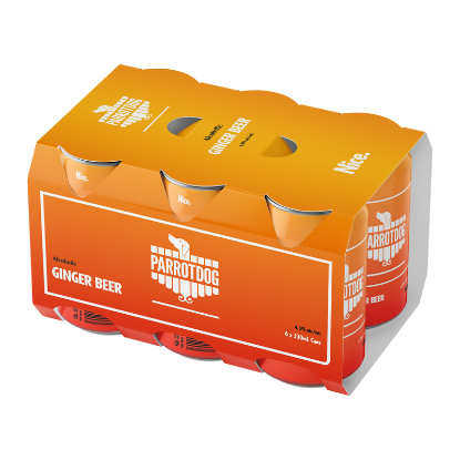 Picture of Parrotdog Alcoholic Ginger Beer Cans 6x330ml