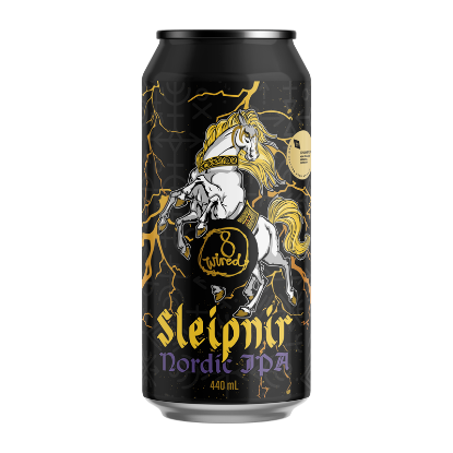 Picture of 8 Wired Sleipnir Nordic IPA Can 440ml