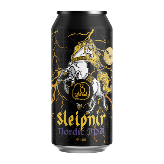 Picture of 8 Wired Sleipnir Nordic IPA Can 440ml