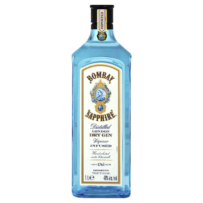 Show details for Bombay Sapphire 1 Litre Picture of Bombay Sapphire 1 Litre