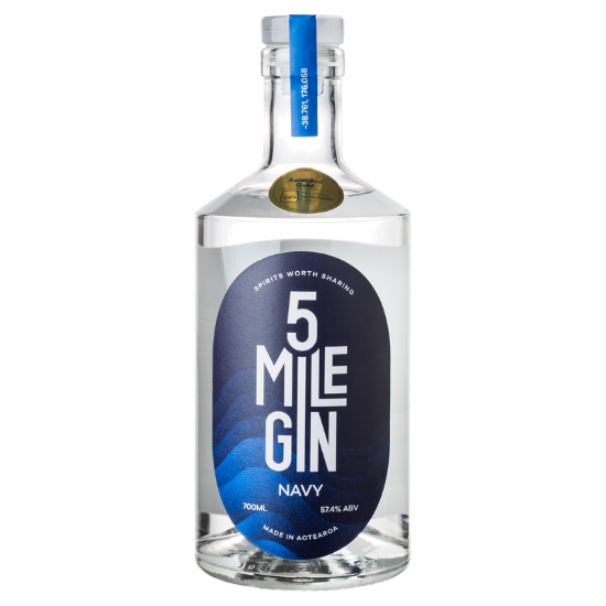 Picture of 5 Mile Gin Navy 57.4% 700ml