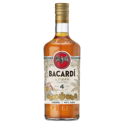 Picture of Bacardí 4YO Añejo Cuatro Rum 700ml