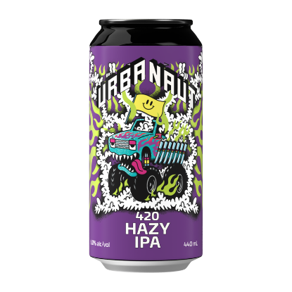 Picture of Urbanaut 420 Hazy IPA Cans 440ml