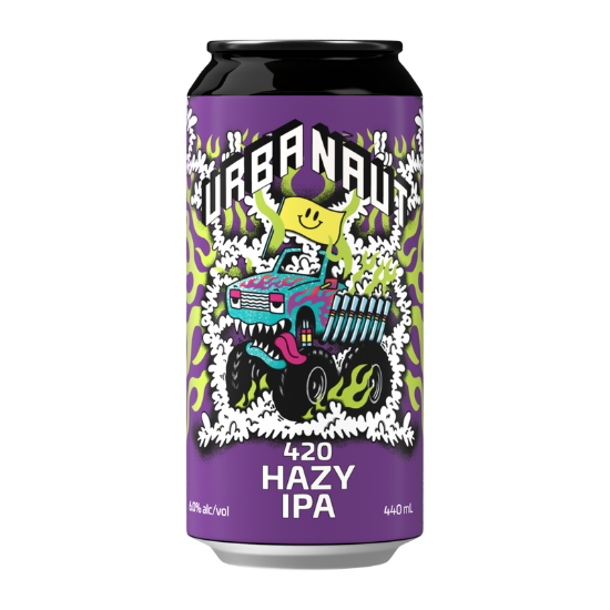 Picture of Urbanaut 420 Hazy IPA Cans 440ml
